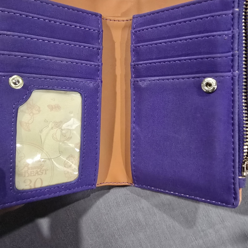 Beauty And The Beast Loungefly Wallet - image 3